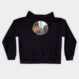 Plane Traveler Kids Hoodie